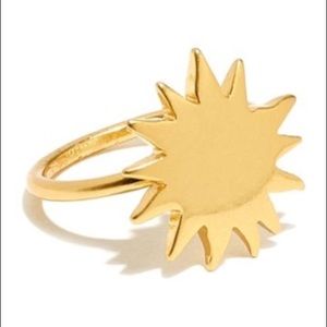 Madewell Sunburst Cocktail Ring